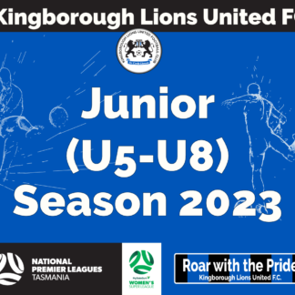 2023 Junior Membership Package (U5-U8) - Kingborough Lions United FC