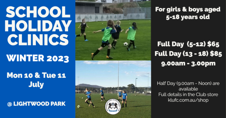 Holiday Clinics-Winter Junior 2023