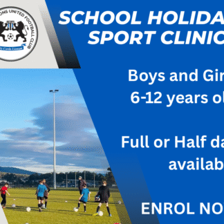 2025 Junior School Holiday Clinics (6yrs-12yrs) Term 2