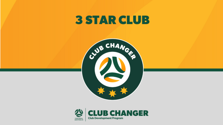 Kingborough Lions United FC Recognised – 3-Star Club Changer