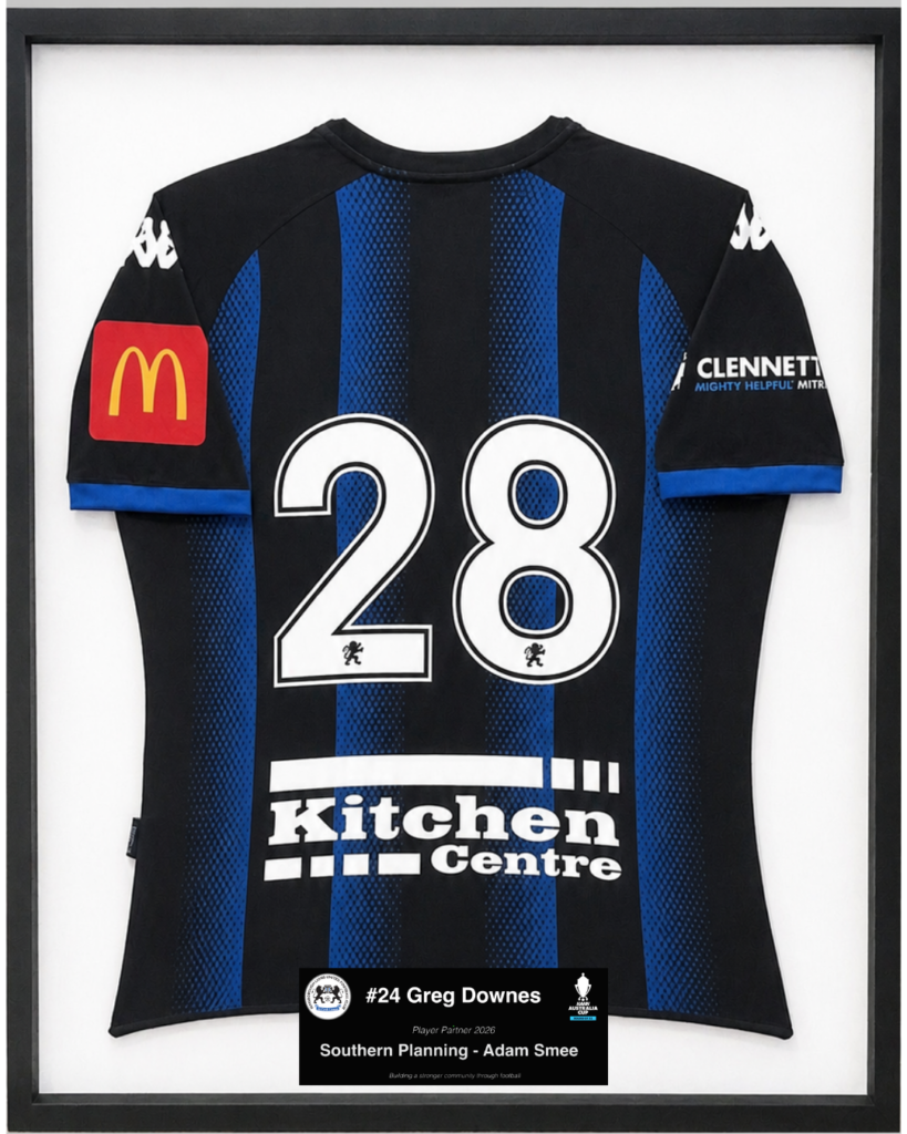 Kingborough Lions United FC Player Partner - Hahn Australia Cup